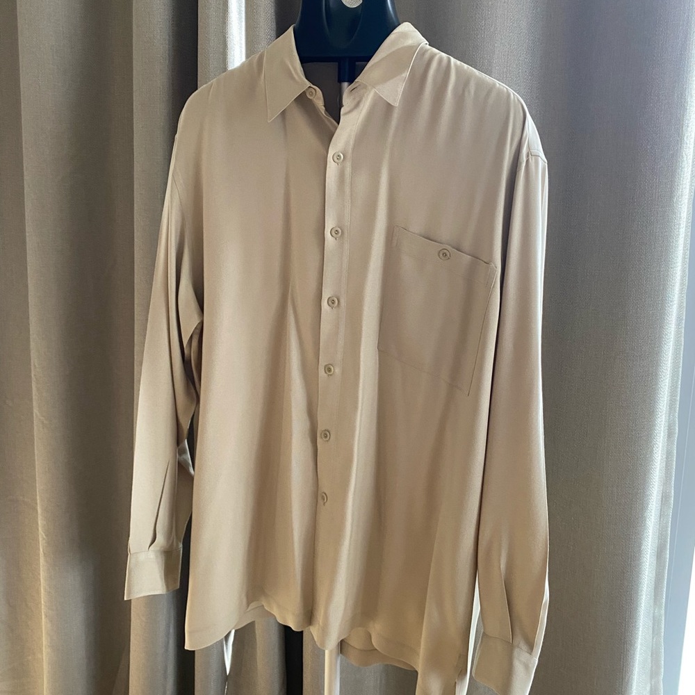 Vintage Men’s silk shirt